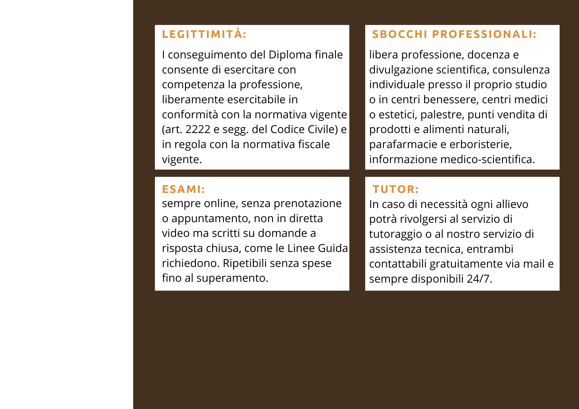 DEPLIANT CORSO ERBROISTERIA NATUROPATICA ONLINE