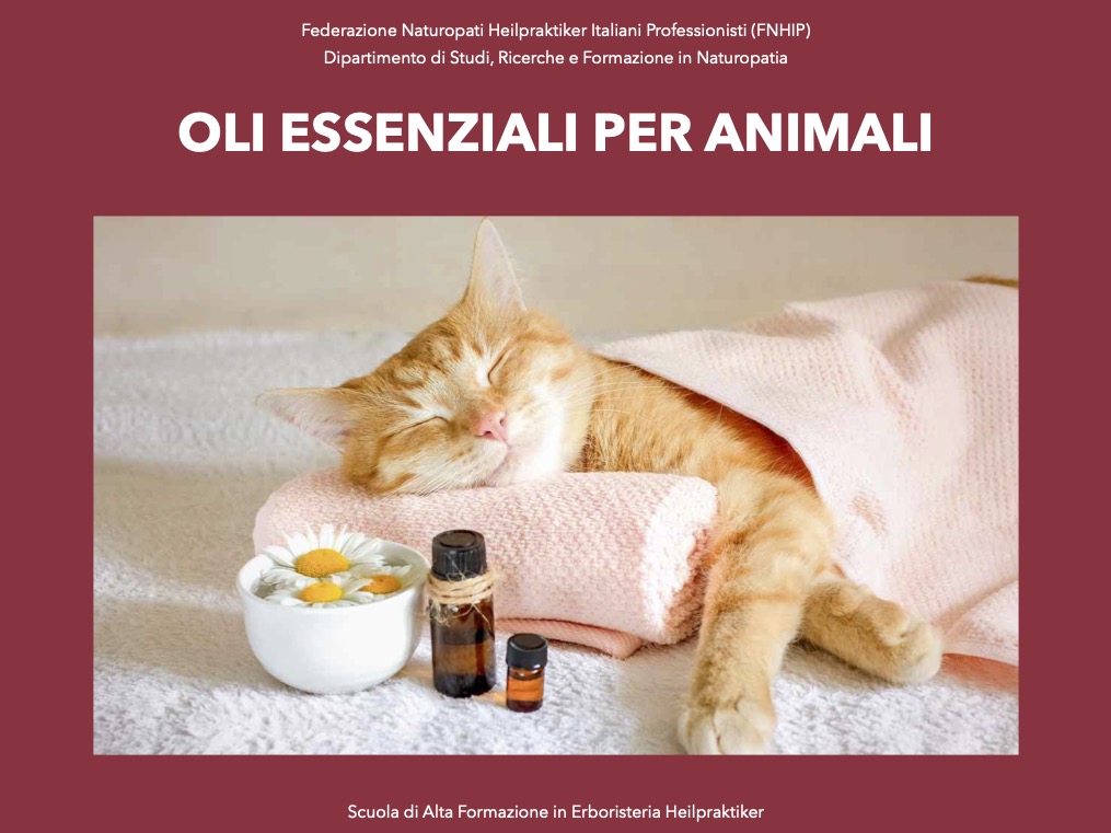 Oli essenziali per animali